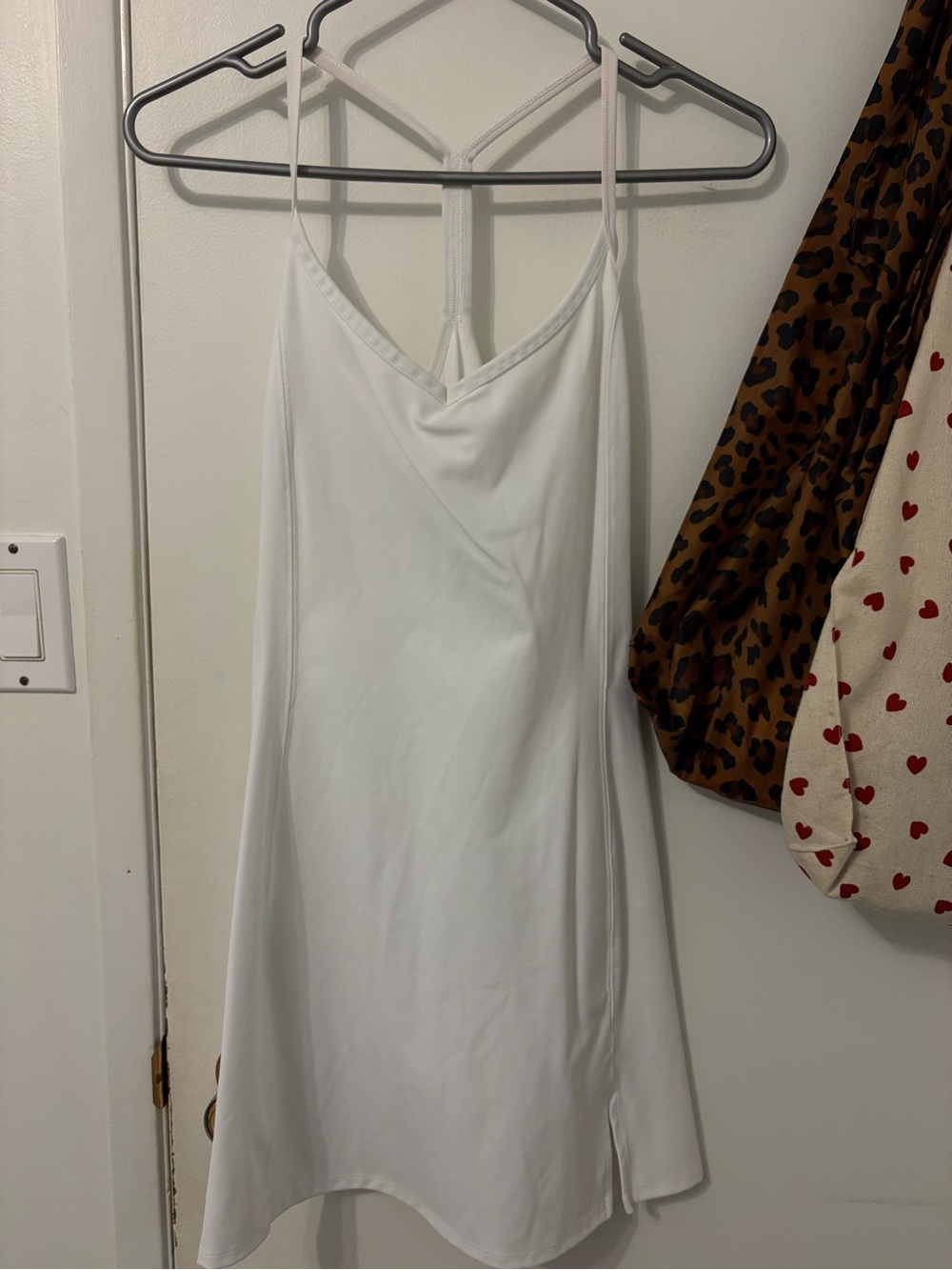 TNA white tennis dress